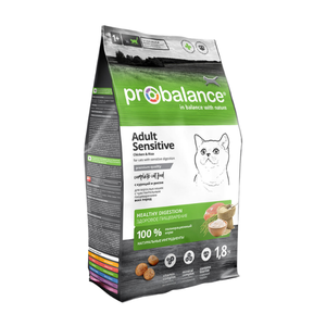 ProBalance 1,8 кг Sensitive корм сух д/кош с чувст пищевар,курица/рис