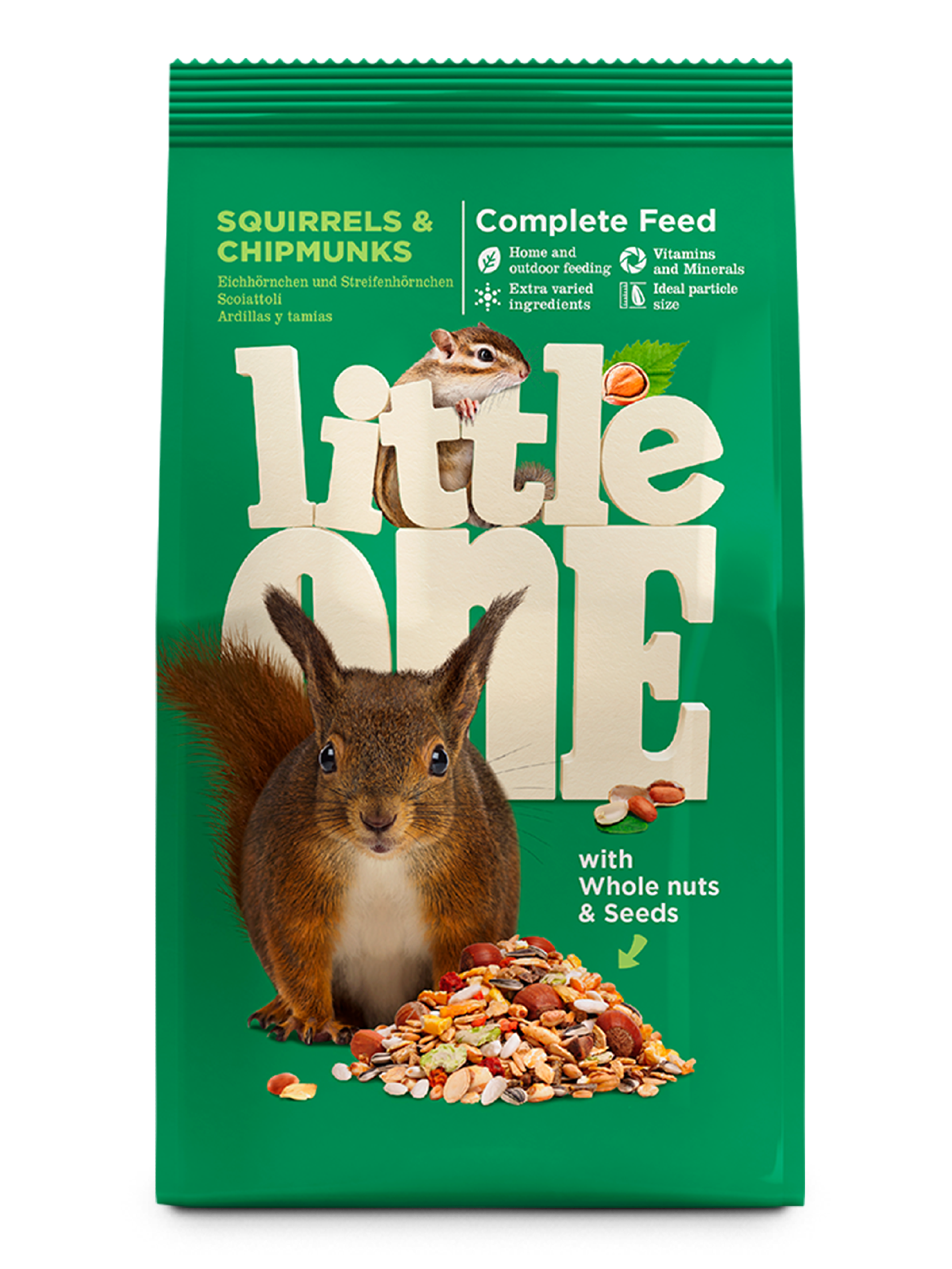 Little One Корм для белок и бурундуков, 400 г