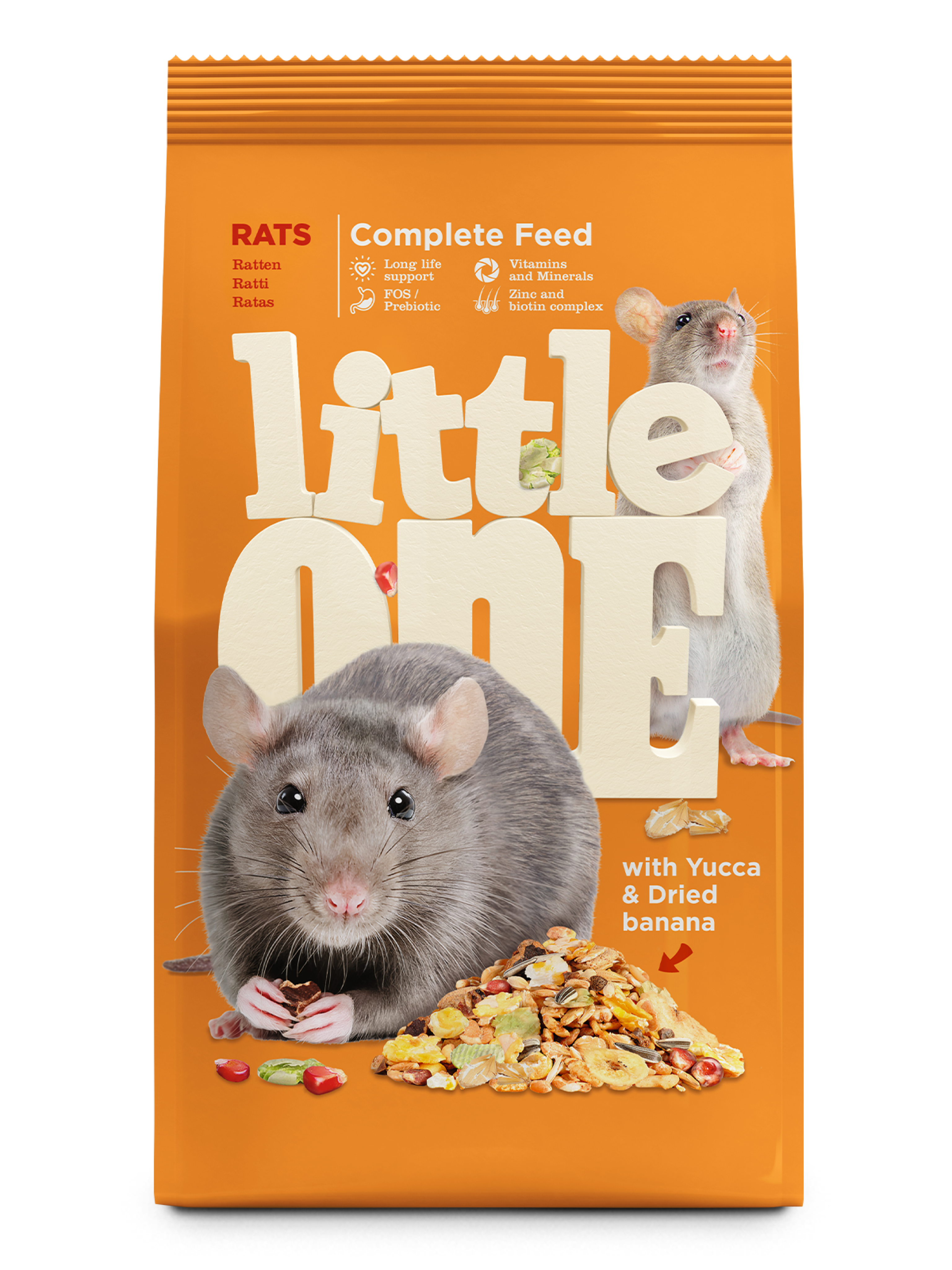 Little One Корм для крыс, 900 г