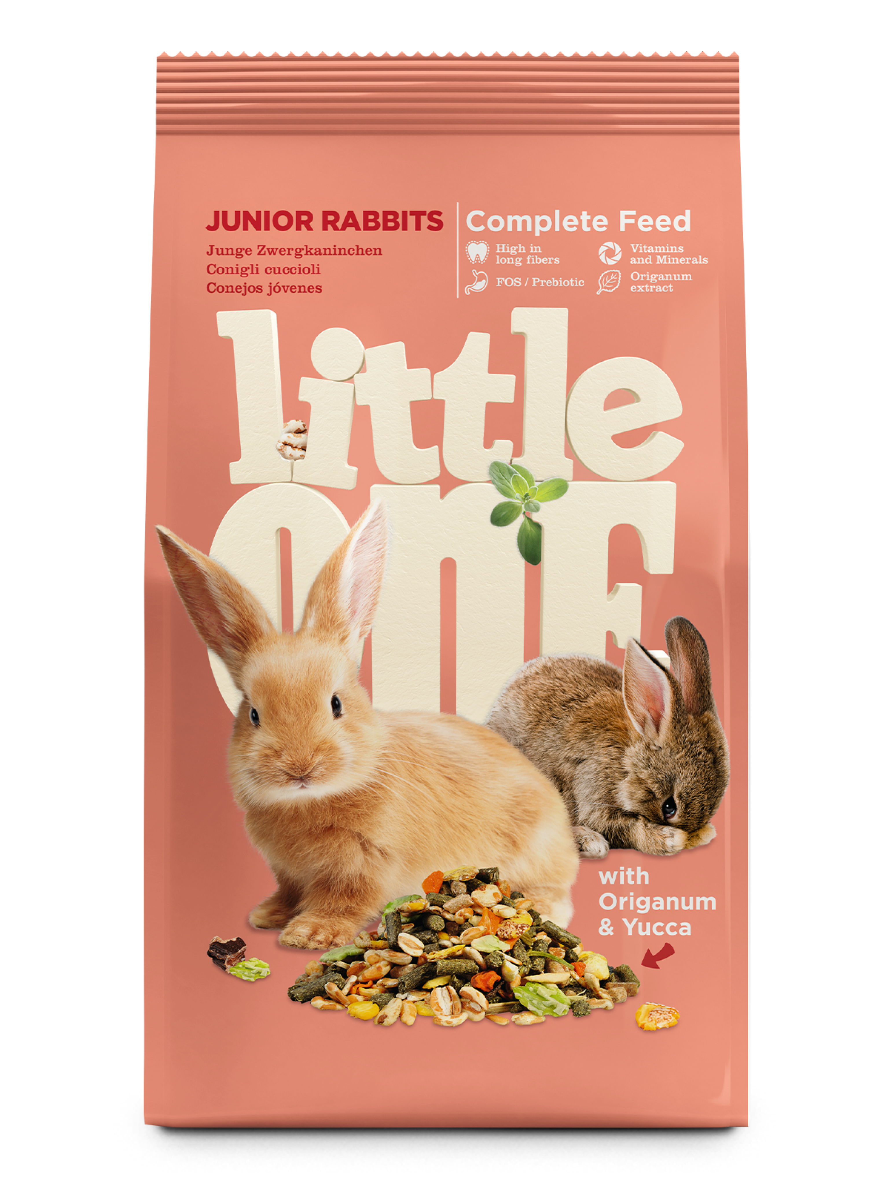 Little One Корм для молодых кроликов, 2,3 кг