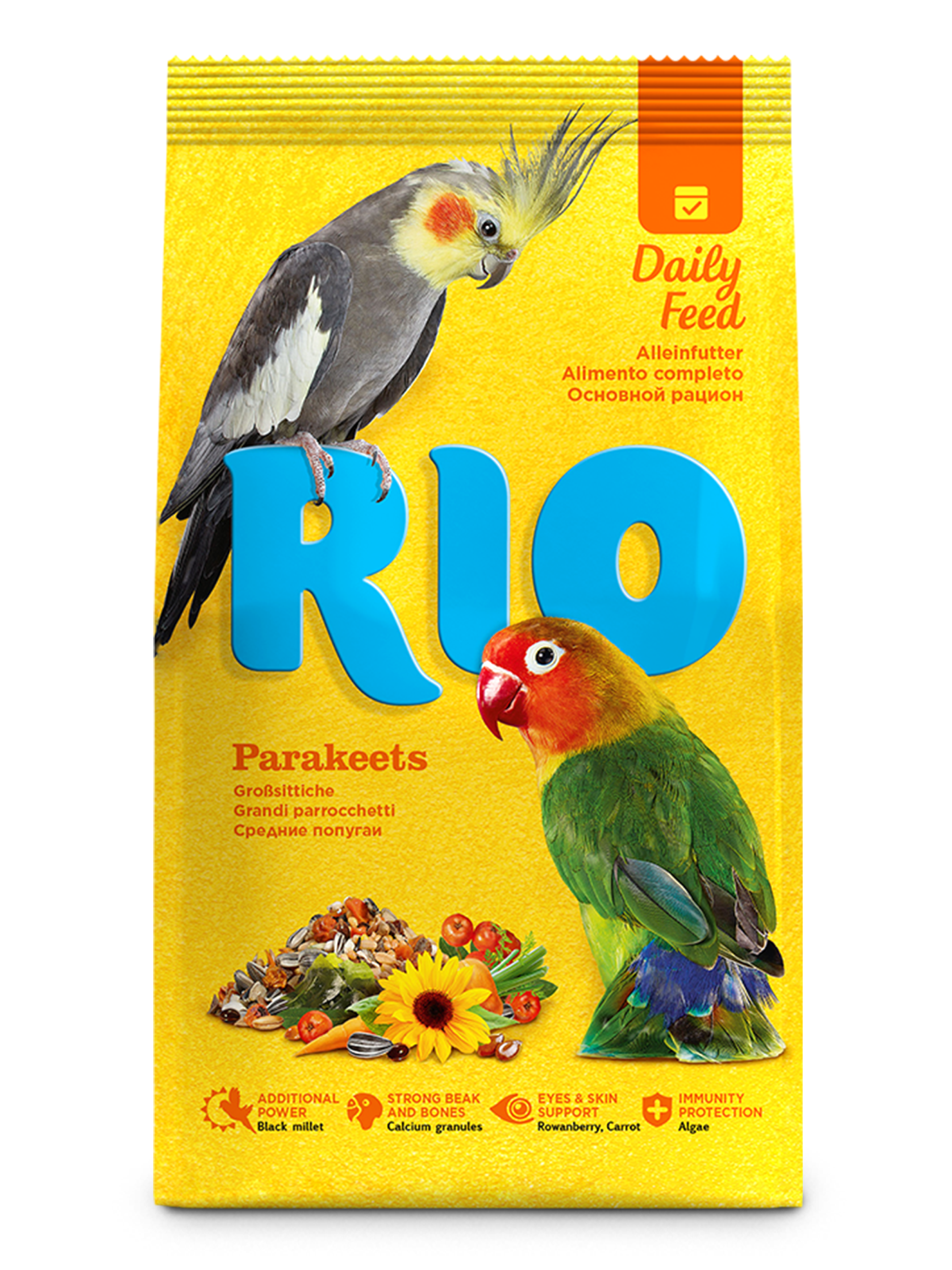 RIO Корм для средних попугаев 3 кг