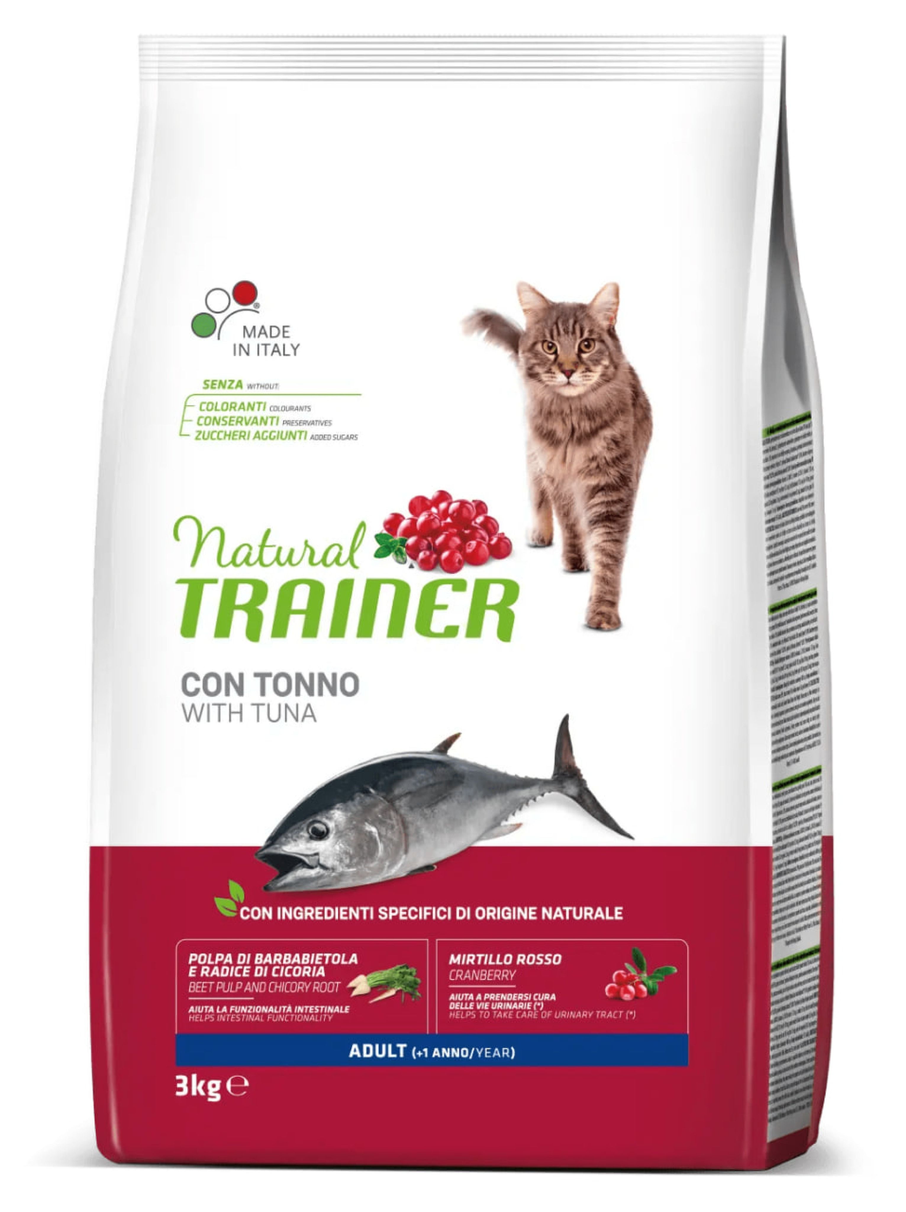 NT 3,0кг Cat Adult Корм сухой для кошек с тунцом