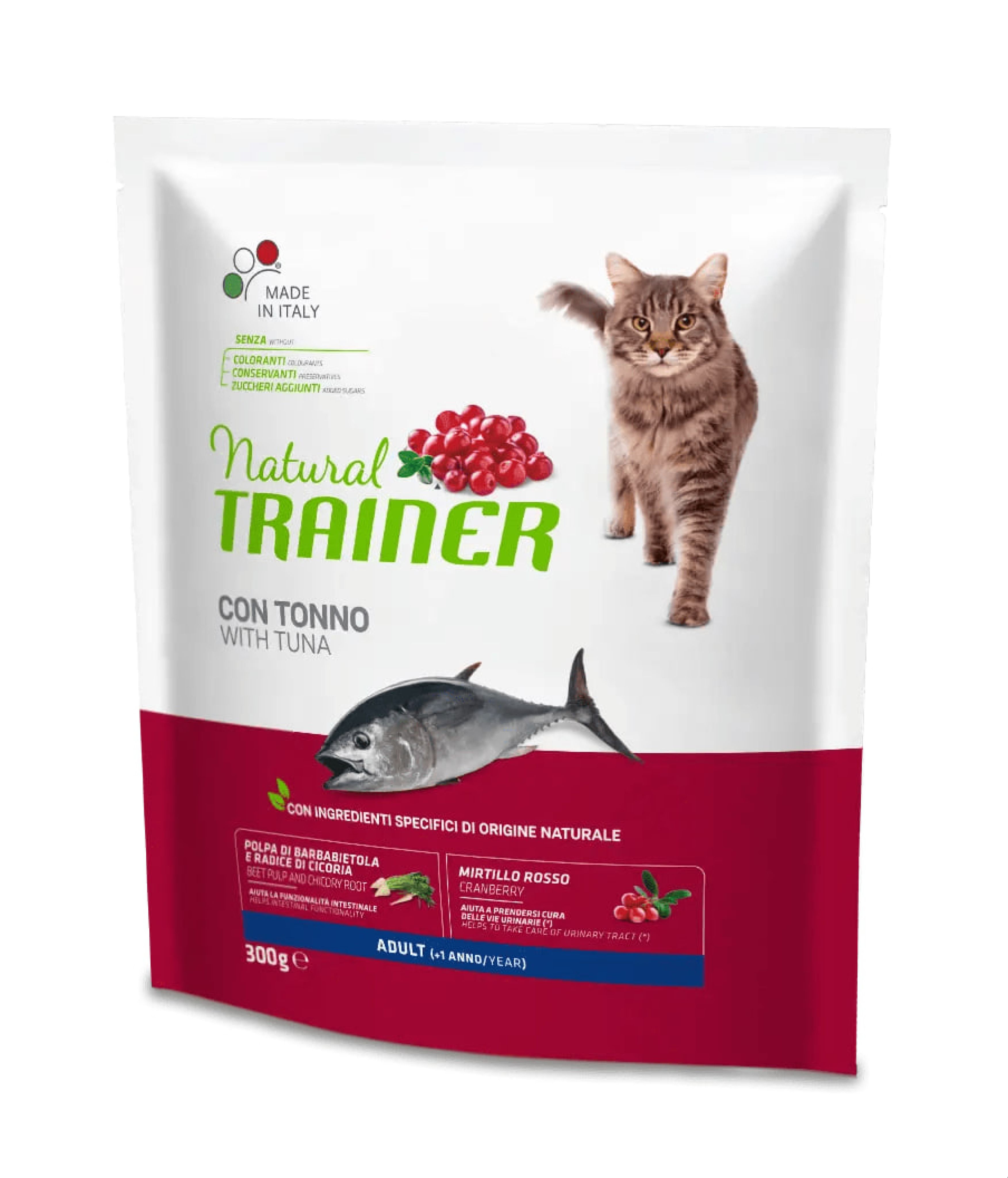NT 0,3кг Cat Adult Корм сухой для кошек с тунцом