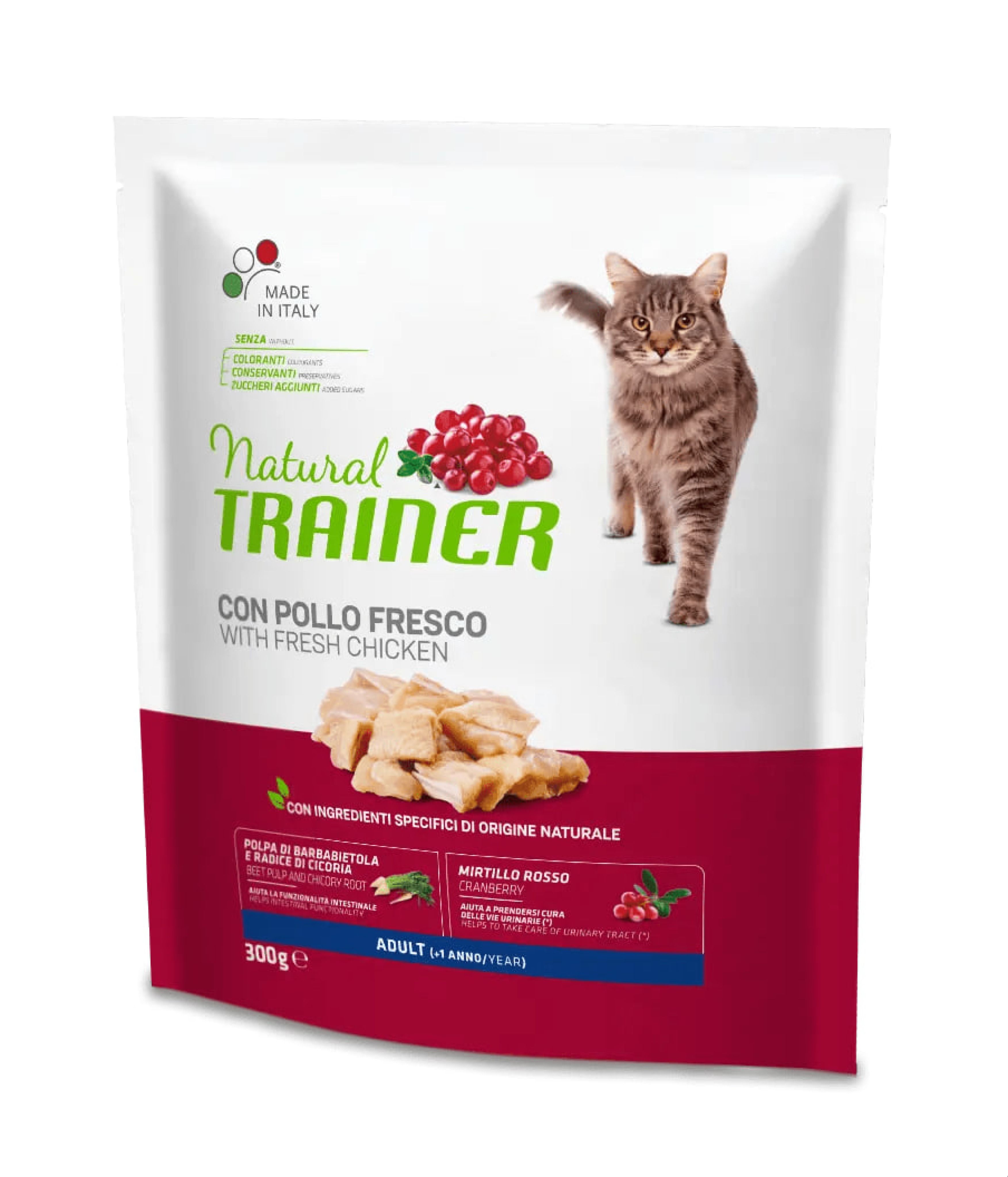 NT 0,3кг Cat Adult Корм сухой для кошек с курицей