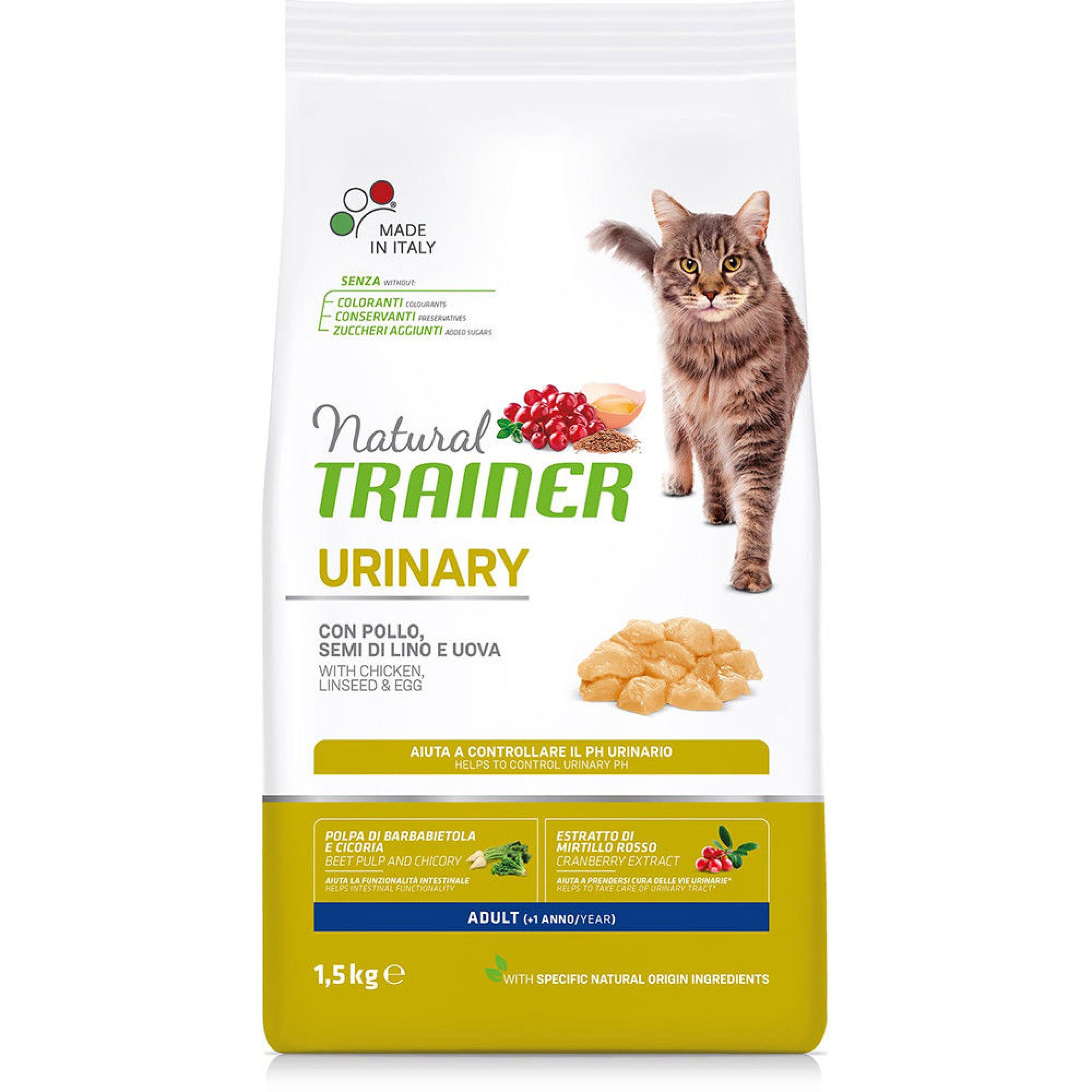 NT 1,5кг Urinary Adult Корм сухой для кошек при мочекаменной болезни, курица