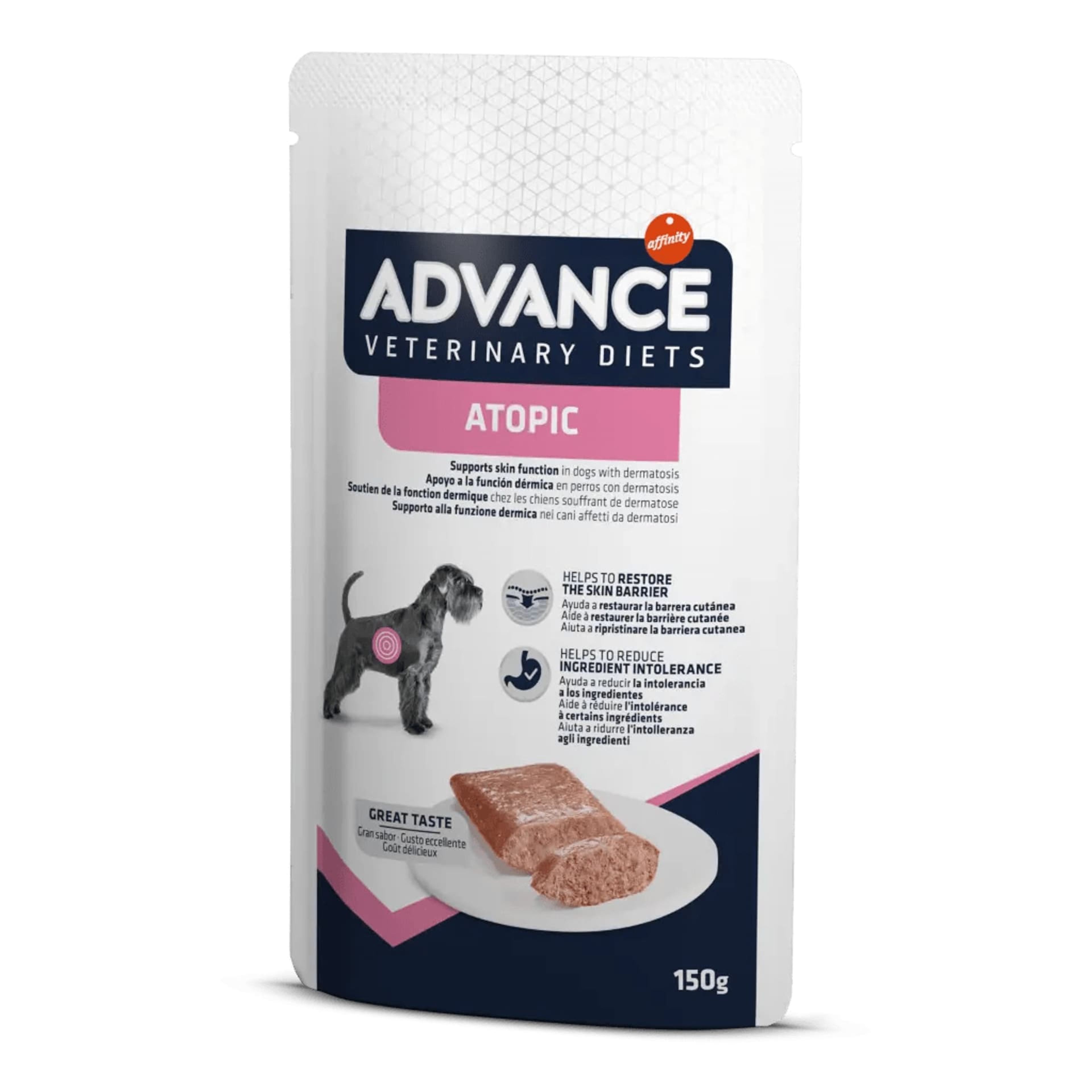 Advance VetDiet 150гр ATOPIC Влажный корм для взрослых собак с атопическим дерматитом