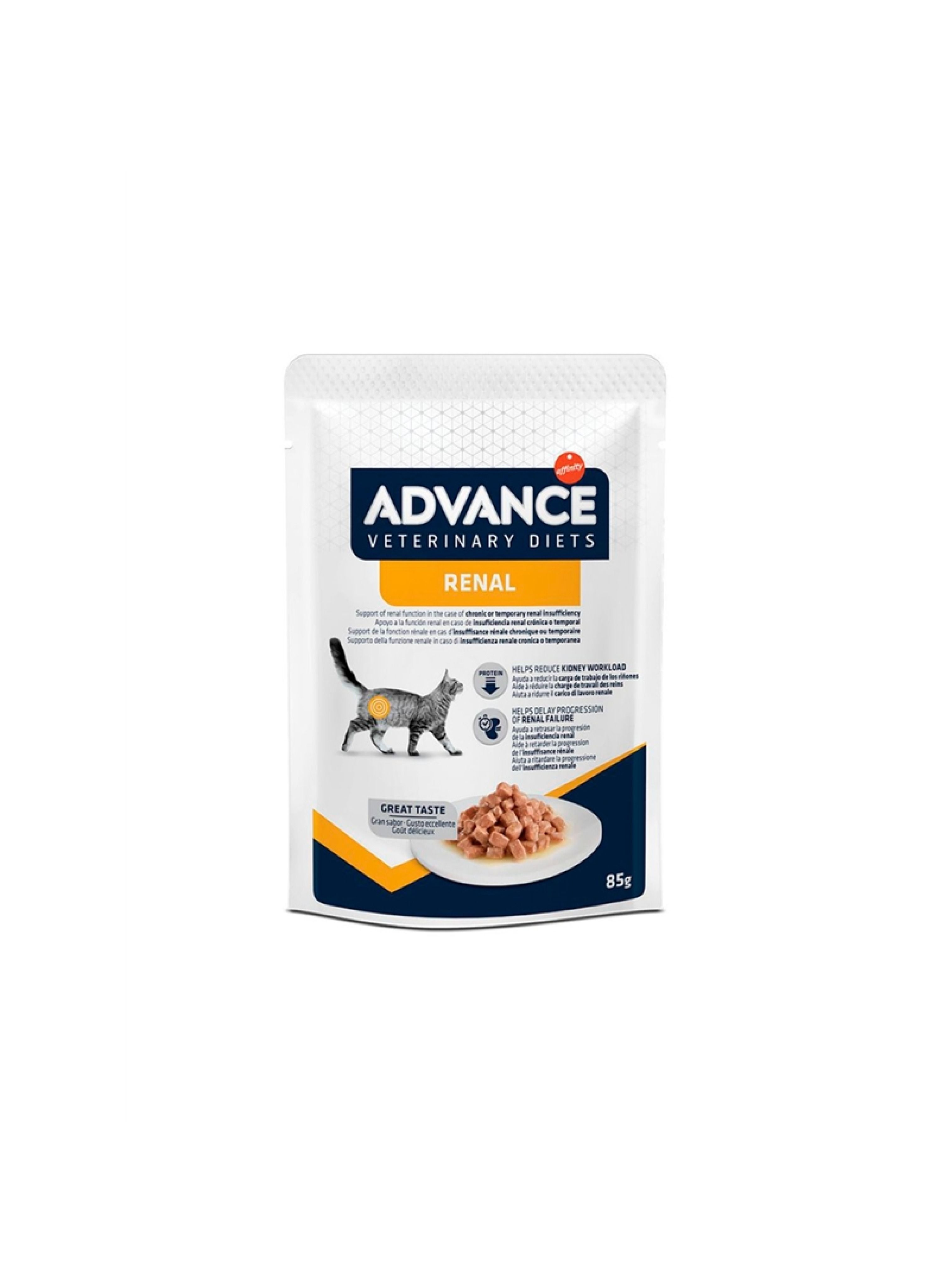Advance 85г VetDiet Renal Пауч для кошек с проблемами почек