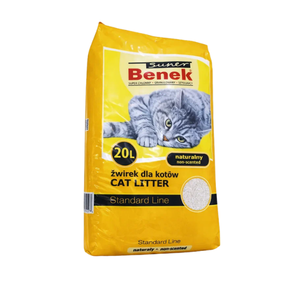 Наполнитель для туалета Super Benek  20л Натуральный