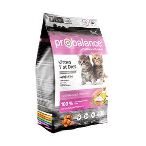 ProBalance 400 гр 1'st Diet Корм сухой  д/котят c цыпленком