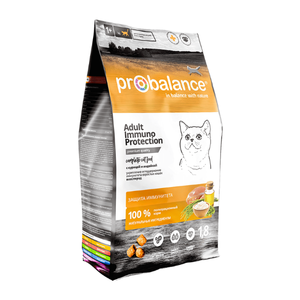 Probalance 1,8 кг Immuno Protection Корм сухой для кошек, лосось (АЗ)