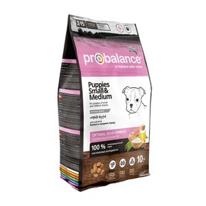 ProBalance 10кг Immuno Puppies Small&Medium корм д/щенков малых и сред пород
