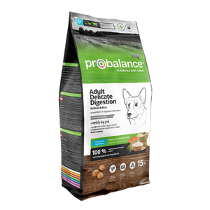 ProBalance 15кг Delicate Digestion корм д/взр собак с лососем и рисом (АЗ)