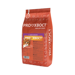 Корм д/кош PROхвост 10кг Кролик