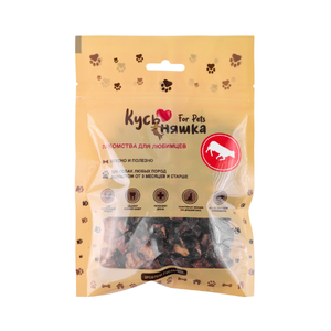 Лакомство для собак Легкое говяжье мелкое суш., 45 гр